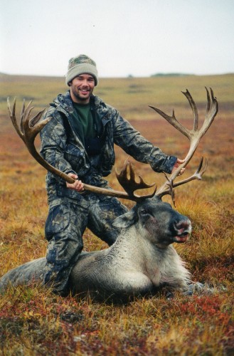 Todd kenny In Alaska And His Giant Barren Ground Caribou