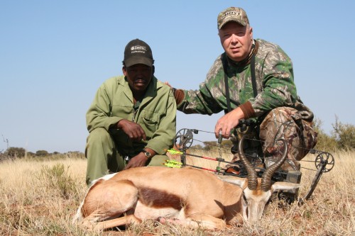 Jerry Found Mikes Springbuck 400 Yards Later